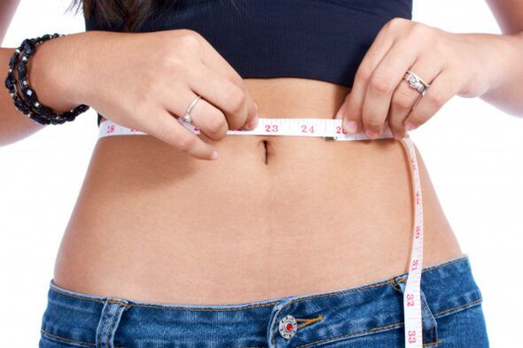 Measure body volume before eating in Japan