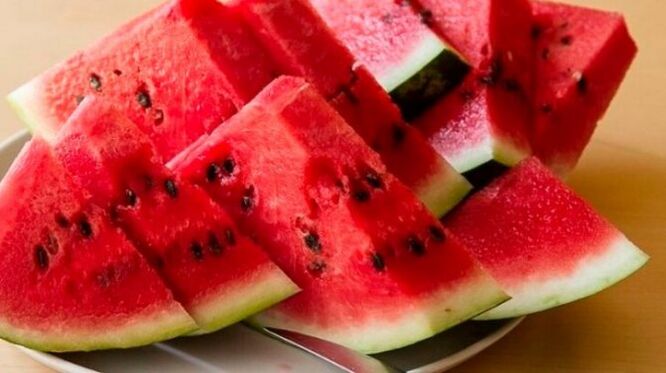The chemical composition of watermelon